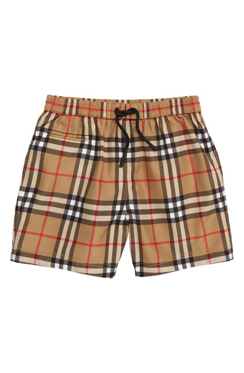 burberry swim trunks short|burberry swim trunks toddler boy.